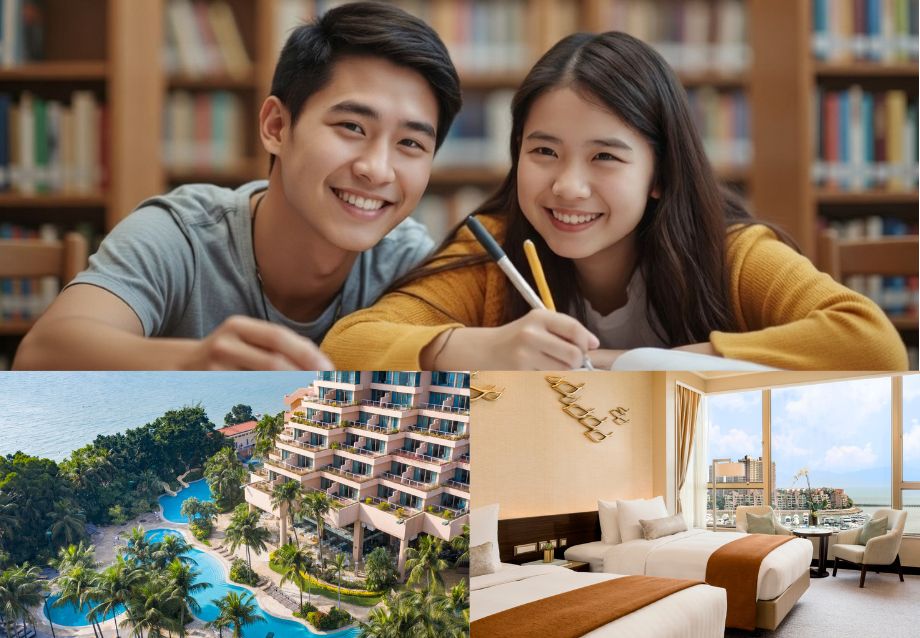 Relax & Recharge．A Retreat for Examinees