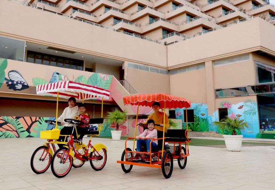 香港黃金海岸酒店 家庭單車租賃