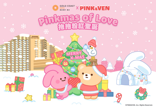 PINK & VEN Whimsical Christmas Getaway