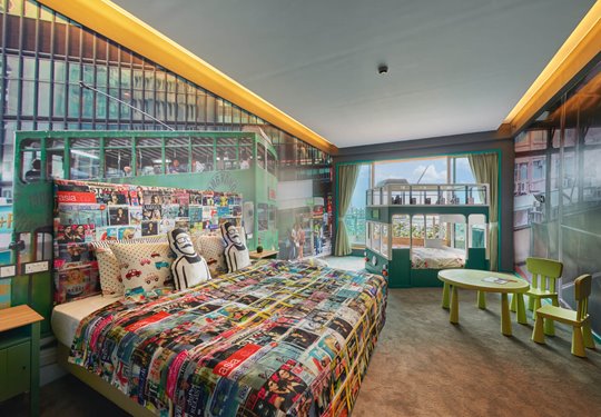 Hong Kong Tram Room with Seaview Balcony