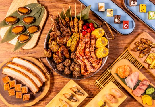 [買一送一] 斧頭扒燒烤盛薈自助晚餐