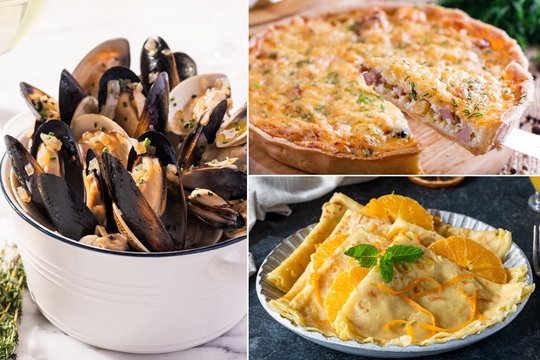 French Delicacies Brunch Buffet