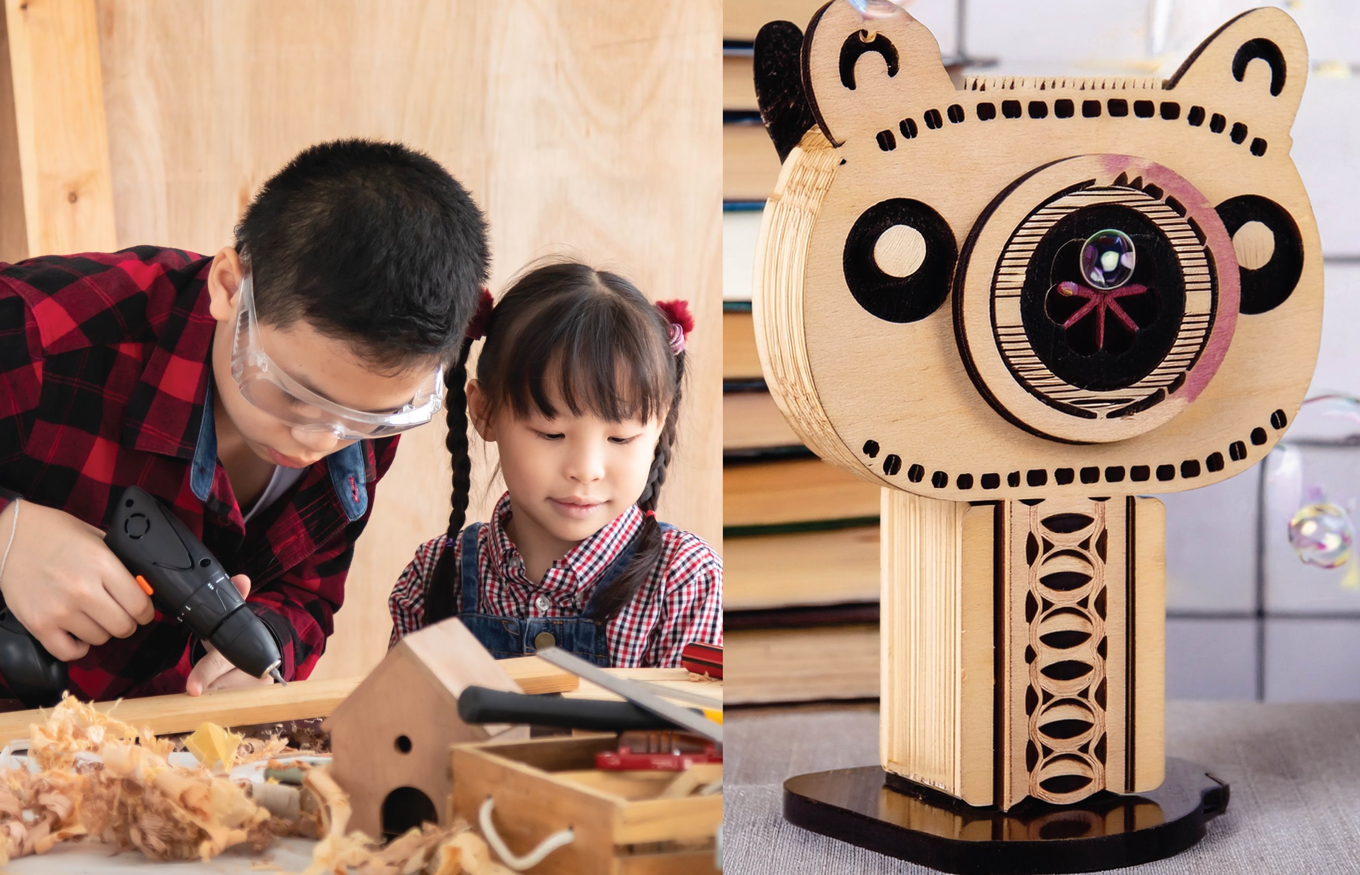 Summer STEAM Play Lab - Automatic Bubble Machine Workshop
