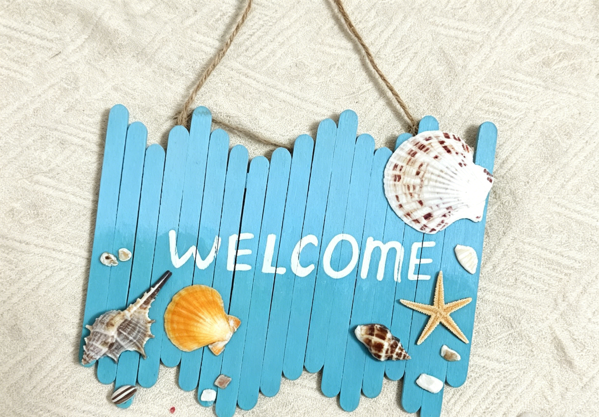 OCEAN-INSPIRED DOOR SIGN WORKSHOP