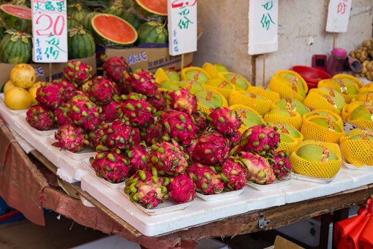 Ya Ma Tei Fruit Market