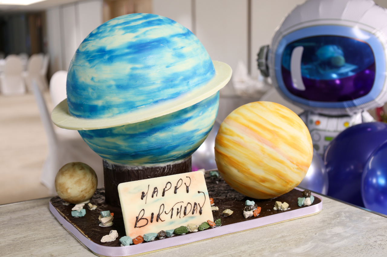 Space Themed Cake