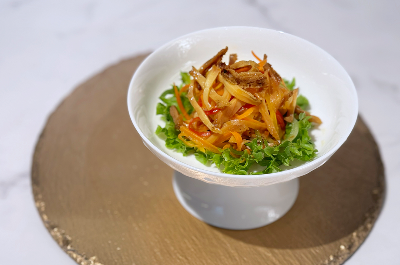 Isoyaki Abalone Salad