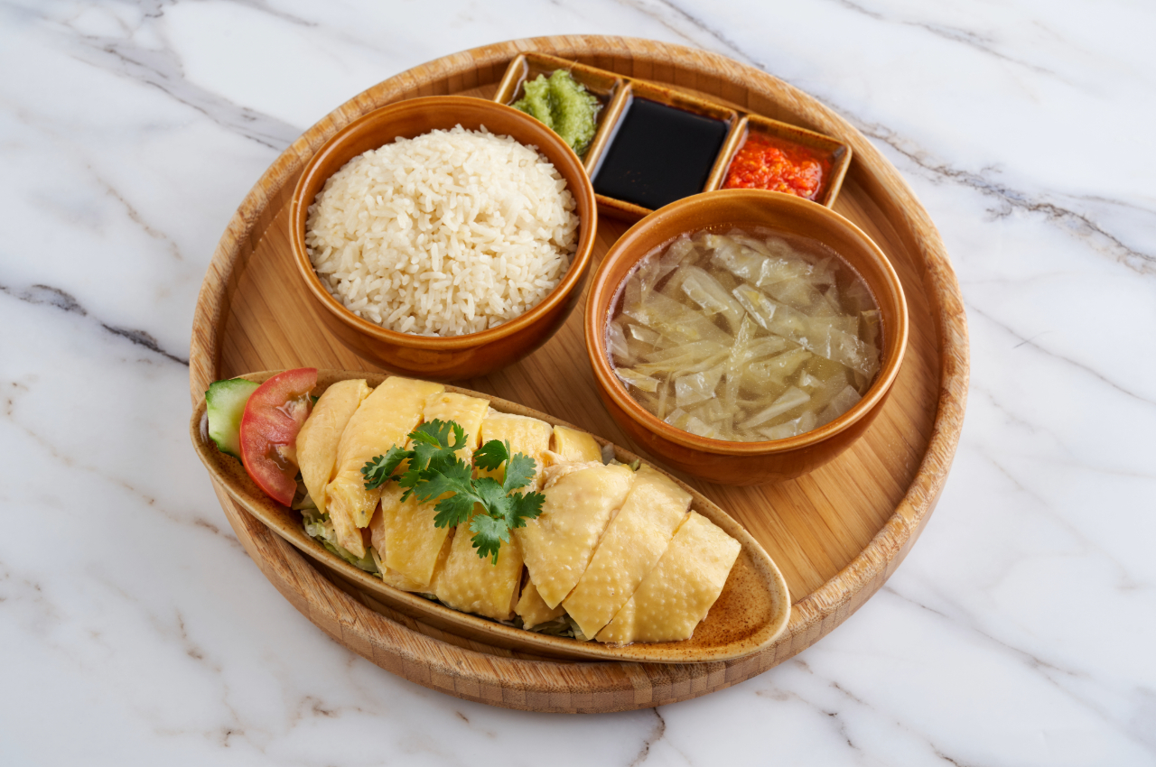 Hainanese Chicken Rice